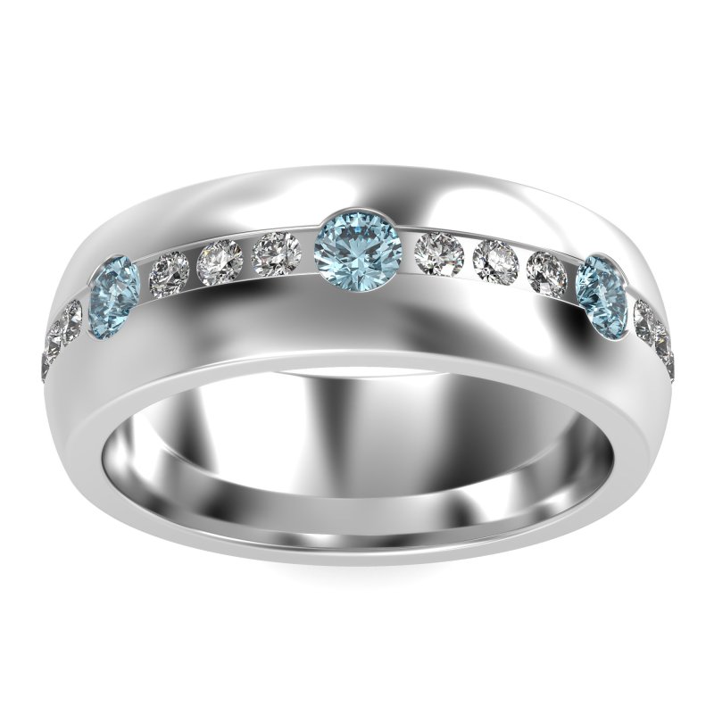 8mm Men's Modern Channel Band