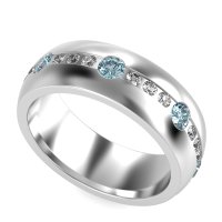 8mm Men's Modern Channel Band