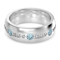 8mm Men's Modern Channel Band