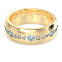 8mm Men's Modern Channel Band