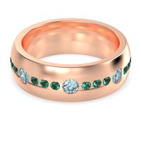 8mm Men's Modern Channel Band