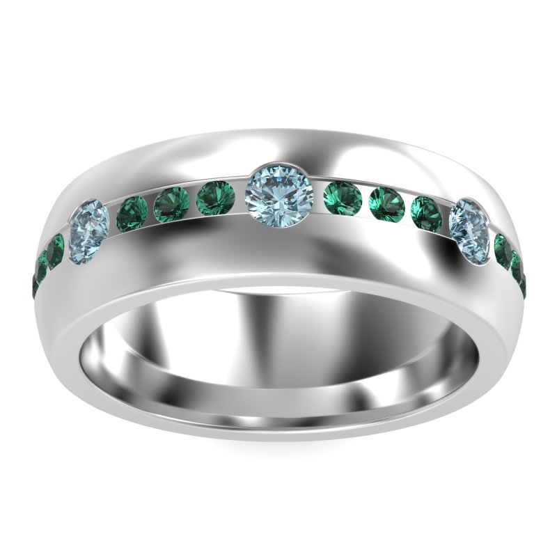 8mm Men's Modern Channel Band