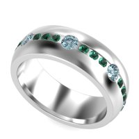 8mm Men's Modern Channel Band