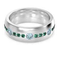 8mm Men's Modern Channel Band