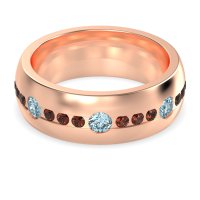 8mm Men's Modern Channel Band