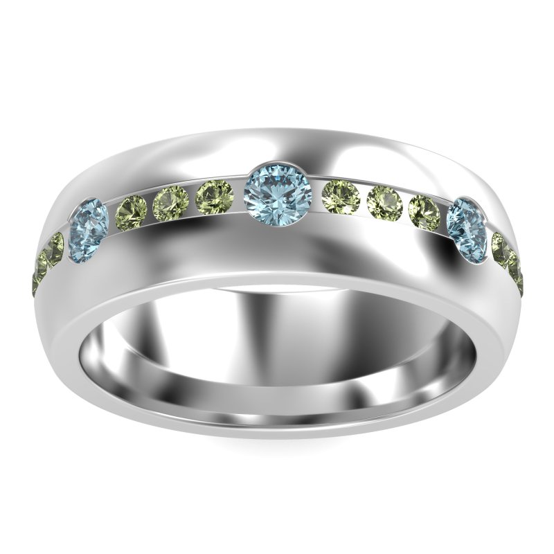 8mm Men's Modern Channel Band