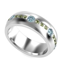8mm Men's Modern Channel Band