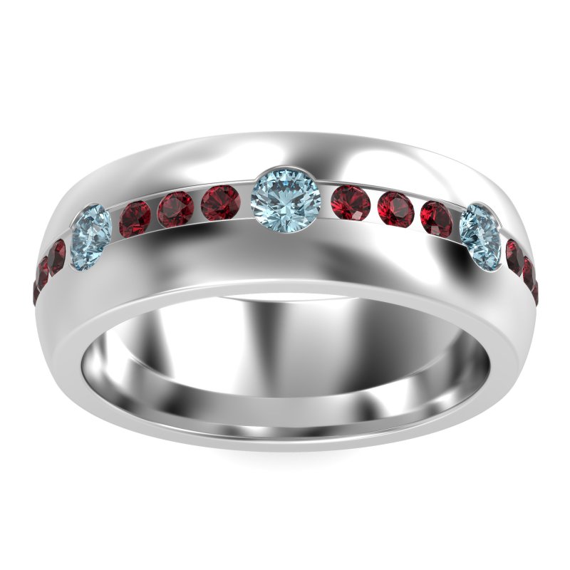 8mm Men's Modern Channel Band