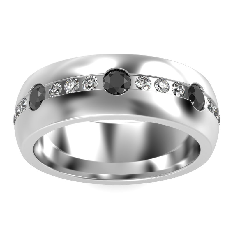 8mm Men's Modern Channel Band