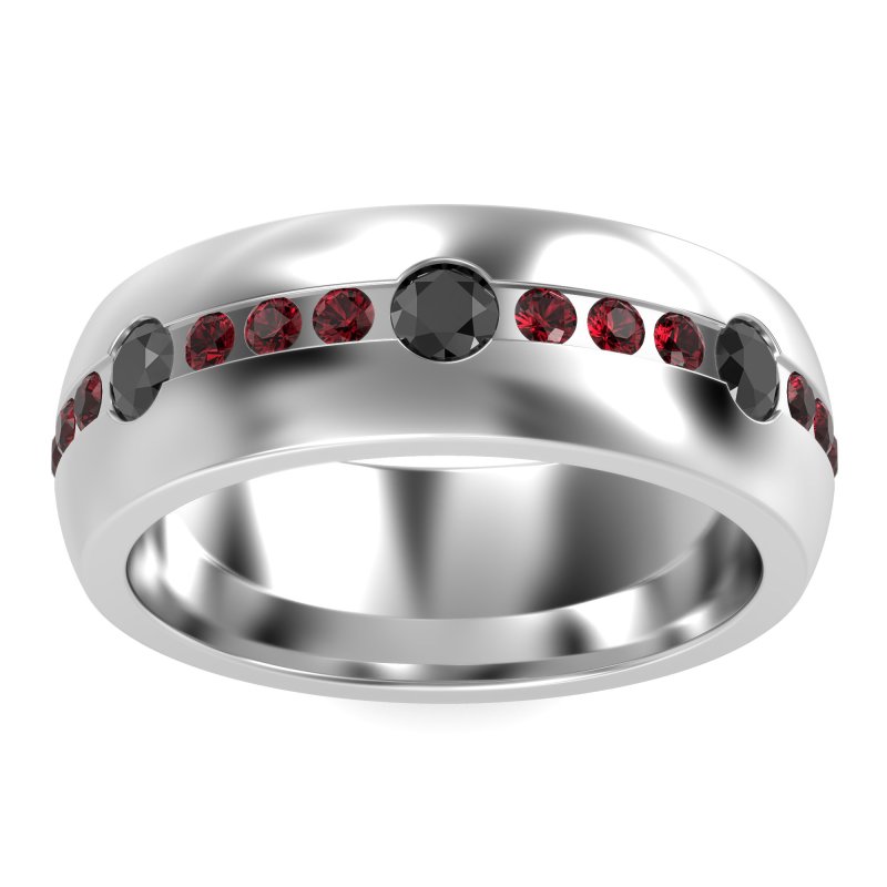 8mm Men's Modern Channel Band