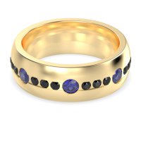 8mm Men's Modern Channel Band