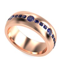 8mm Men's Modern Channel Band