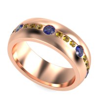 8mm Men's Modern Channel Band