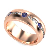 8mm Men's Modern Channel Band