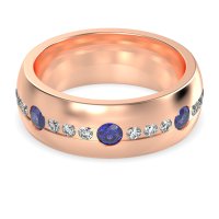 8mm Men's Modern Channel Band