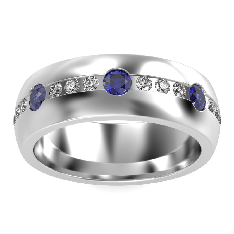 8mm Men's Modern Channel Band