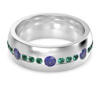 8mm Men's Modern Channel Band