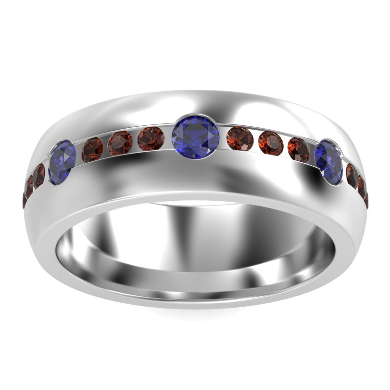 8mm Men's Modern Channel Band