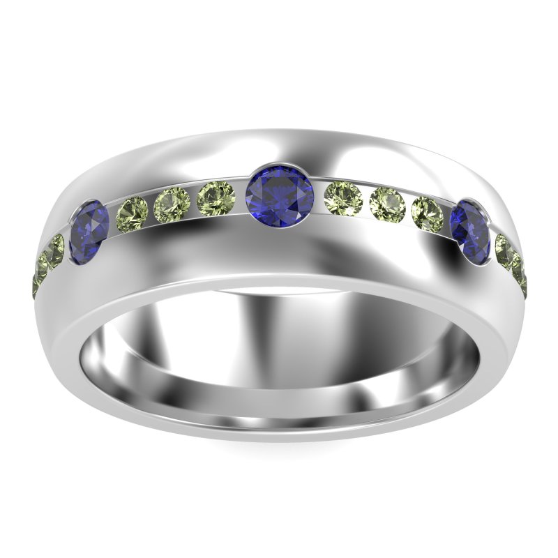 8mm Men's Modern Channel Band