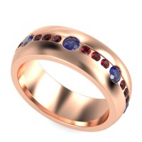 8mm Men's Modern Channel Band