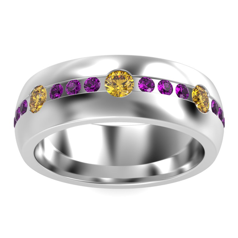 8mm Men's Modern Channel Band