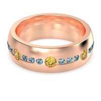 8mm Men's Modern Channel Band