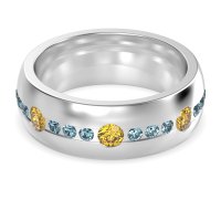 8mm Men's Modern Channel Band
