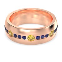 8mm Men's Modern Channel Band