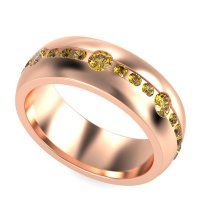 8mm Men's Modern Channel Band
