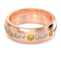 8mm Men's Modern Channel Band