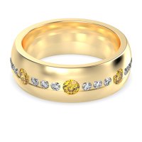 8mm Men's Modern Channel Band