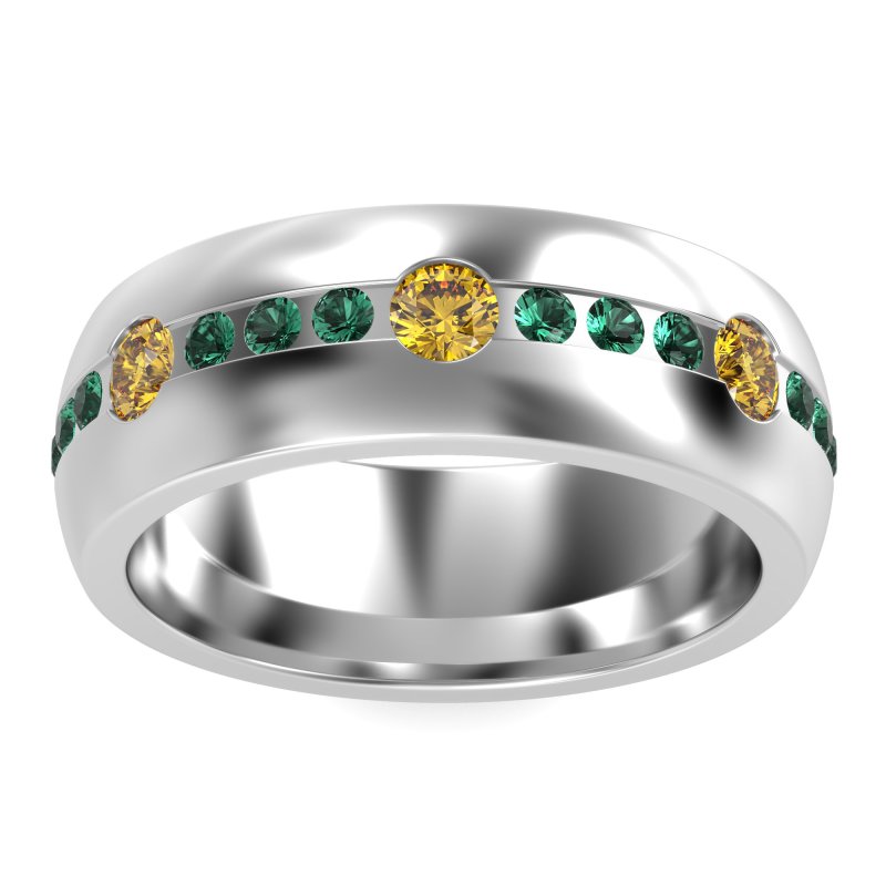 8mm Men's Modern Channel Band