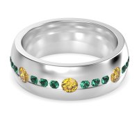 8mm Men's Modern Channel Band