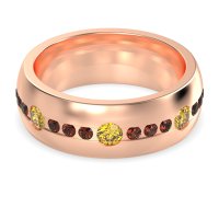 8mm Men's Modern Channel Band
