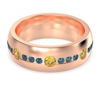8mm Men's Modern Channel Band