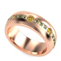 8mm Men's Modern Channel Band