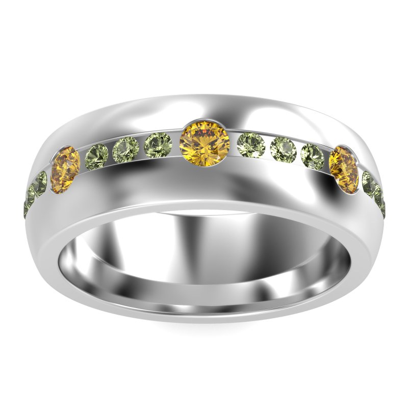 8mm Men's Modern Channel Band