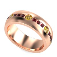 8mm Men's Modern Channel Band