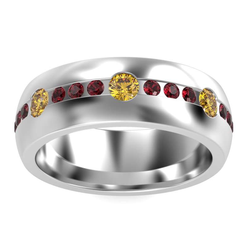 8mm Men's Modern Channel Band