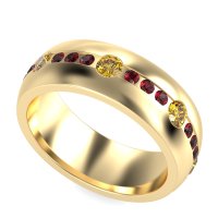 8mm Men's Modern Channel Band
