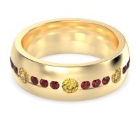 8mm Men's Modern Channel Band