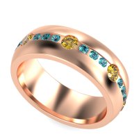 8mm Men's Modern Channel Band