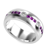 8mm Men's Modern Channel Band
