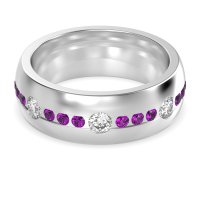 8mm Men's Modern Channel Band