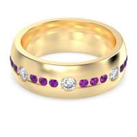 8mm Men's Modern Channel Band