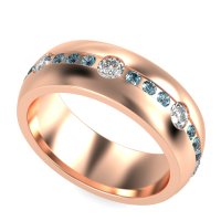 8mm Men's Modern Channel Band