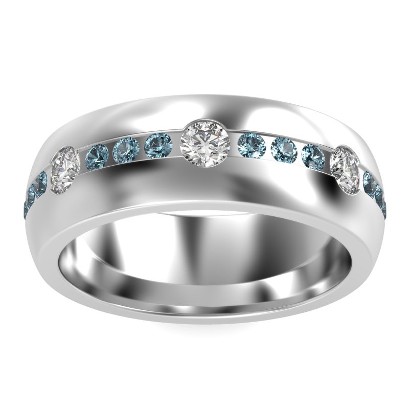8mm Men's Modern Channel Band