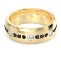 8mm Men's Modern Channel Band