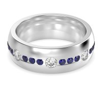 8mm Men's Modern Channel Band