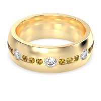 8mm Men's Modern Channel Band